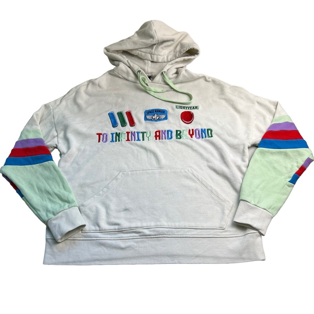 Disney Pixar Our Universe Buzz Lightyear To Infinity and Beyond S Hoodie